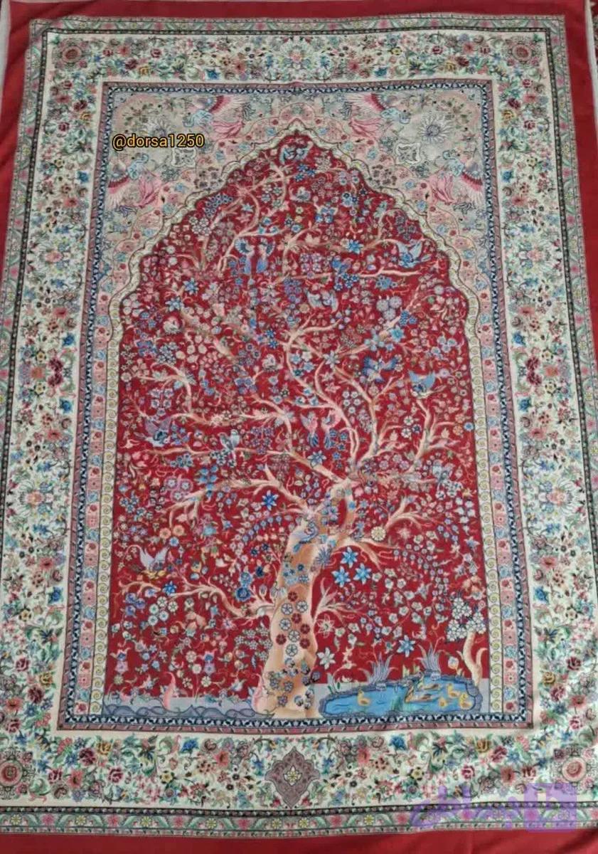 رومیزی طرح درخت زندگی (زیر سفره ای)