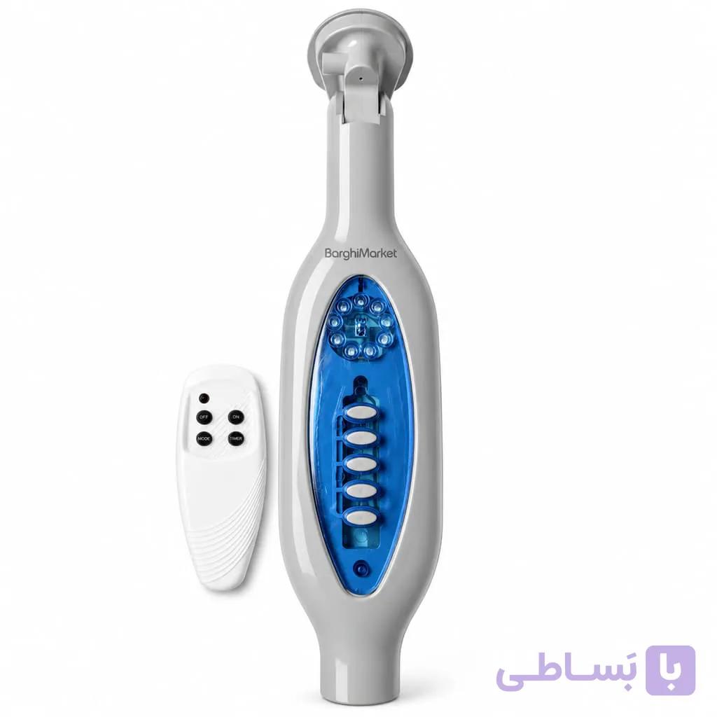 بدنه پنکه برد دار همه کاره (با کنترل) رنگ طوسی — تصویر 1