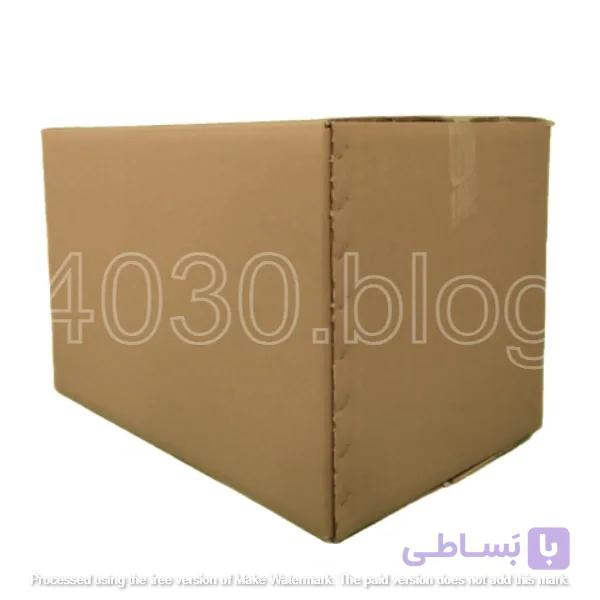 کارتن اسباب کشی پنج لایه کرافت وفلوتینگ خارجی کارتن کات 60x40x40T50 بسته 50عددی — تصویر 1