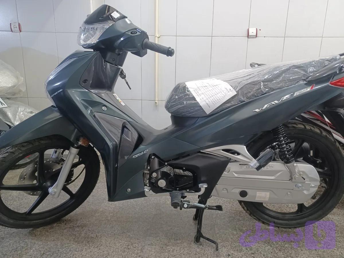 موتور سیکلت بهرو 125 بی کلاج کریستال نیو 1404