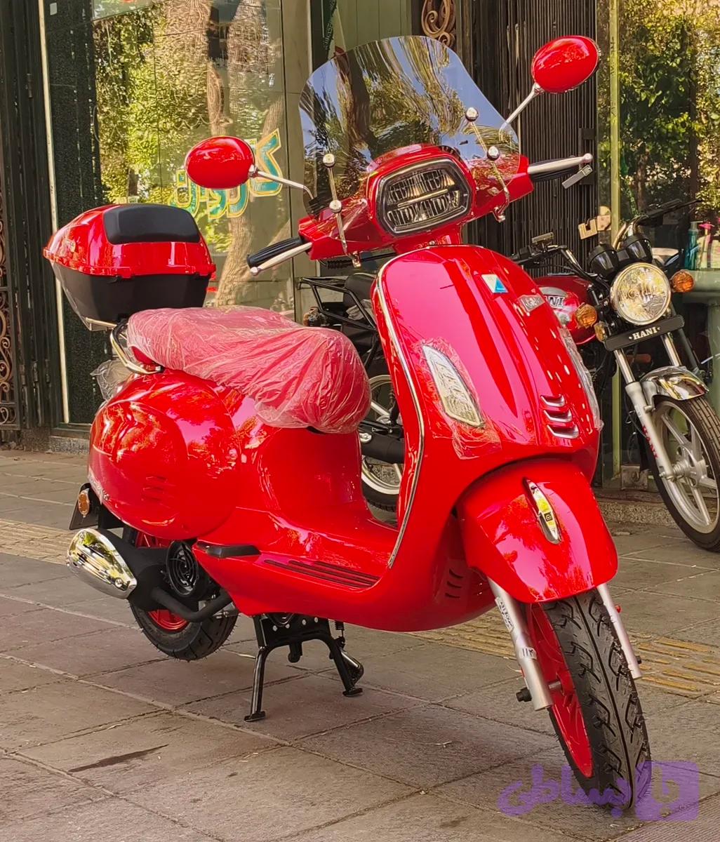موتور سیکلت نیکتاز GT 160CC طرح وسپا اسکوتری 1404