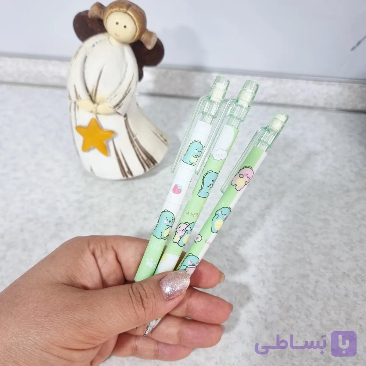مداد نوکی 0/5 پاکن دار برند موکا