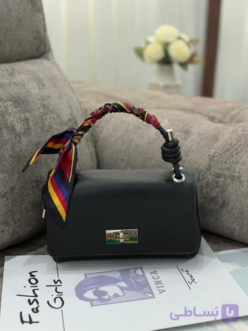 کیف دستی زنانه مجلسی کوچک شال دار