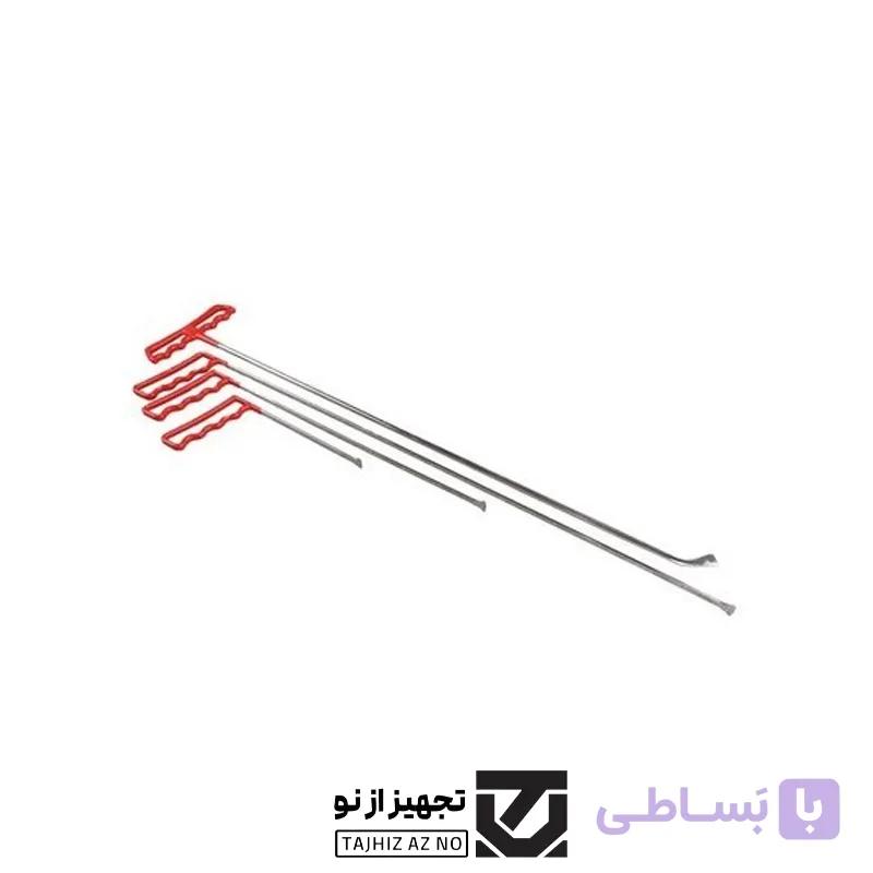 ست میله 4 عددی استیل درجه یک دم ماهی — تصویر 1