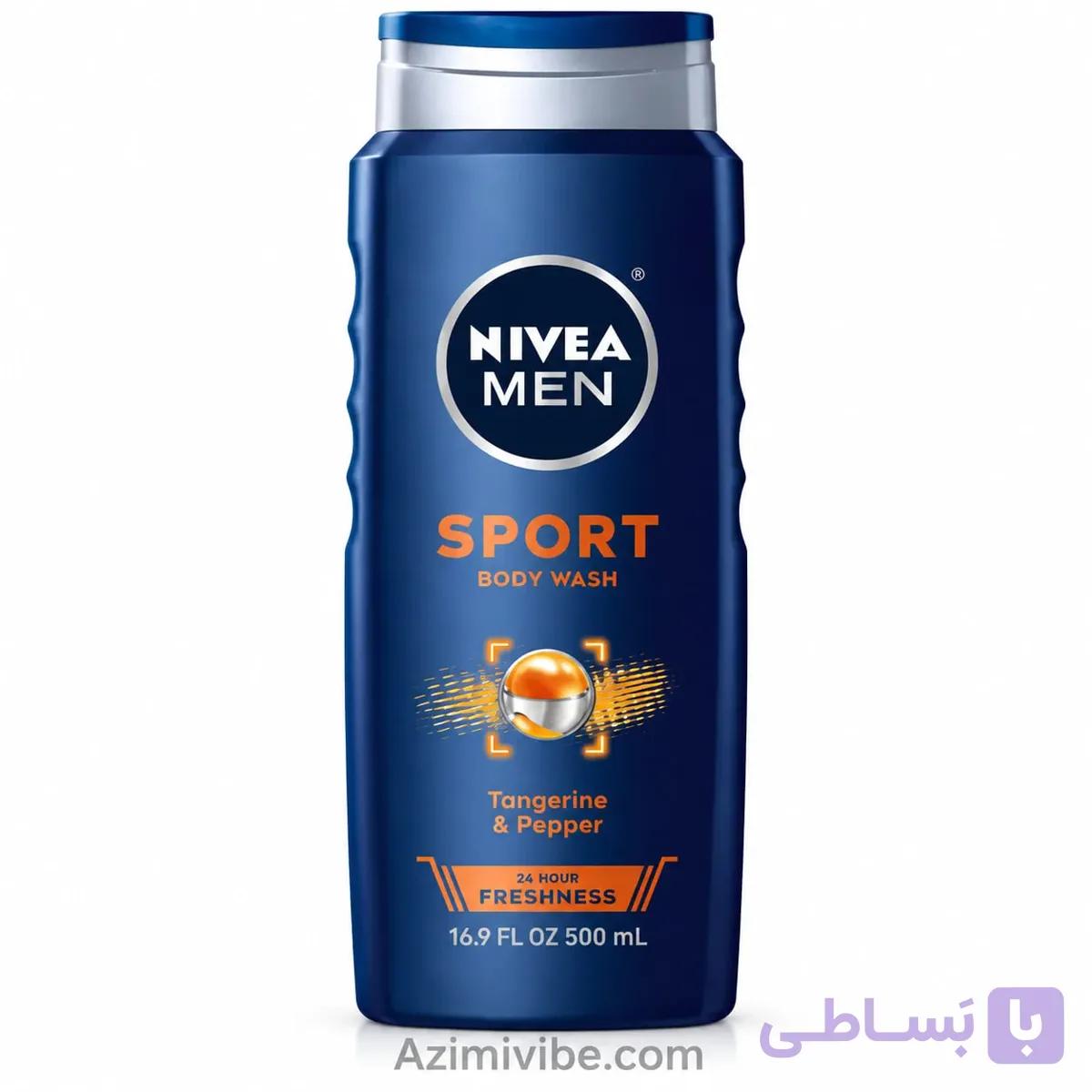 شامپو سر و بدن مردانه نیوآ مدل Sport — تصویر 1