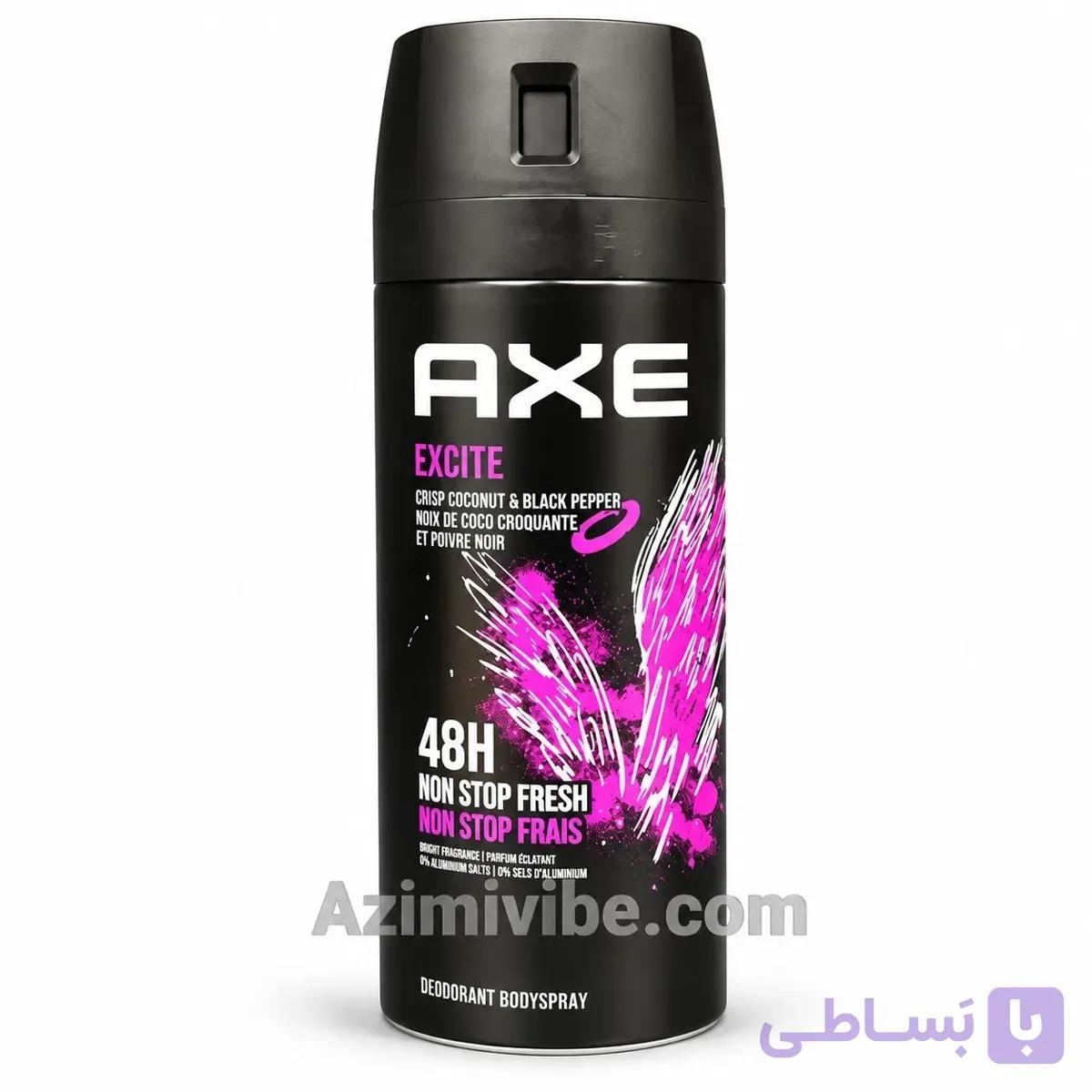 اسپری بدن مردانه ایکس اکسایت (AXE Excite) — تصویر 1