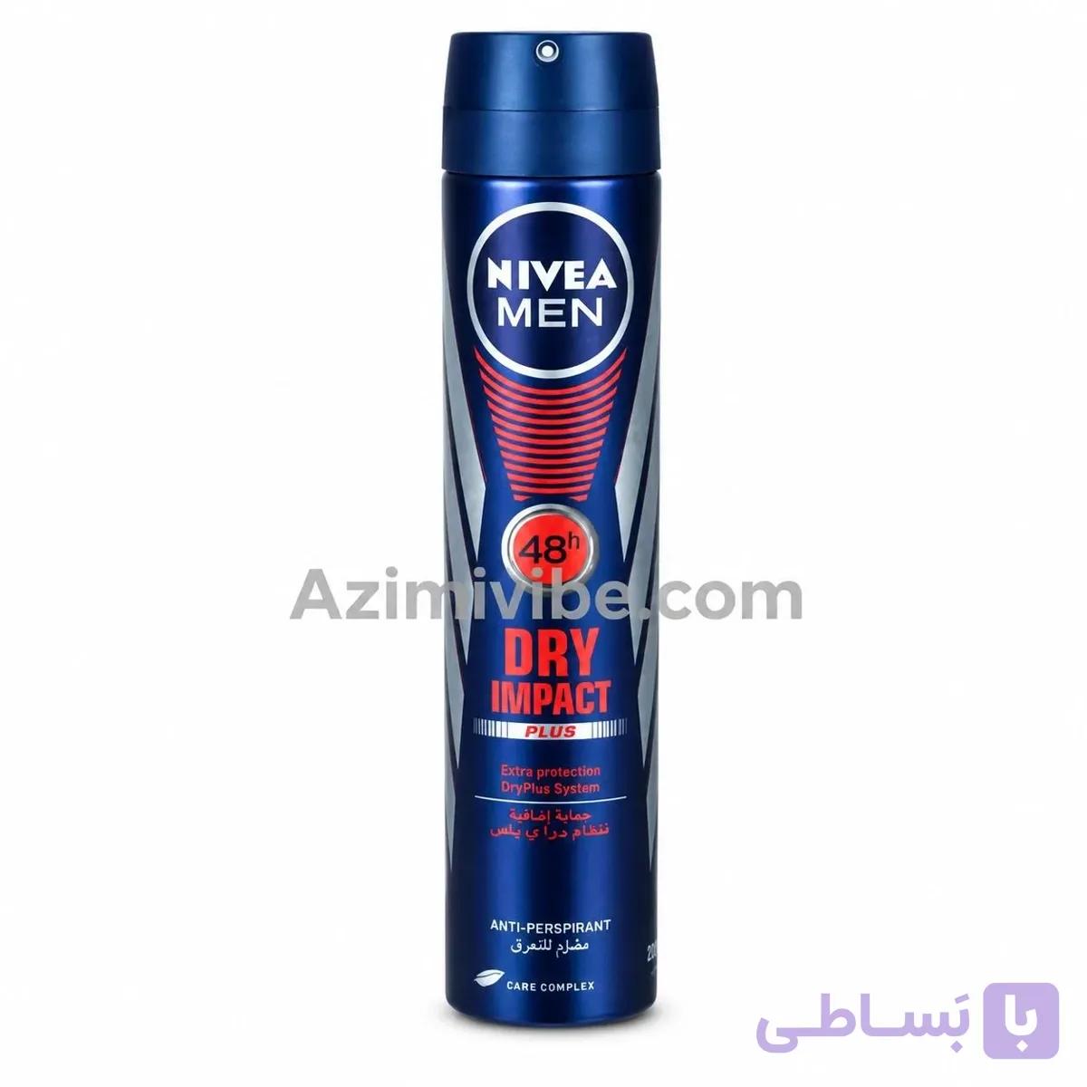 اسپری ضد تعریق مردانه نیوآ Dry Impact Plus — تصویر 1