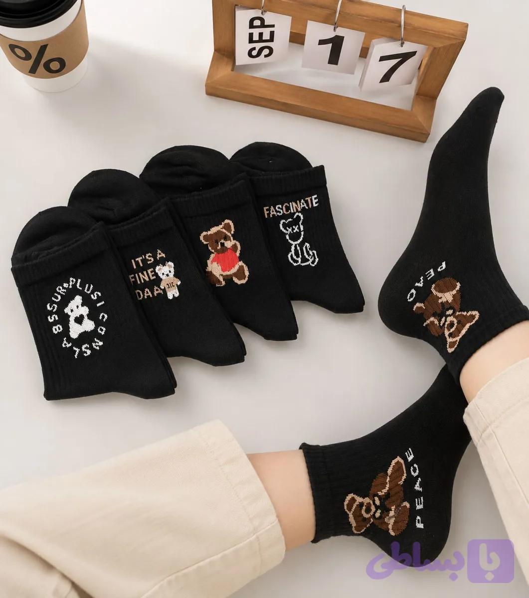 نیمساق طرح تدی🧸