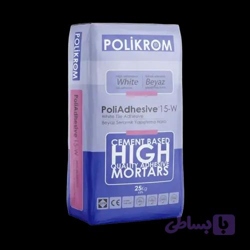 چسب کاشی سرامیک مخصوص پرسلانهای ابعاد بزرگ polikrom کشور ترکیه