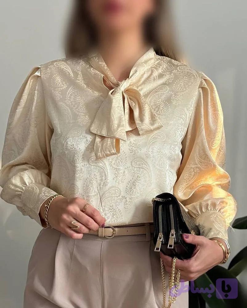 شومیز تک مجلسی مدل گره اي