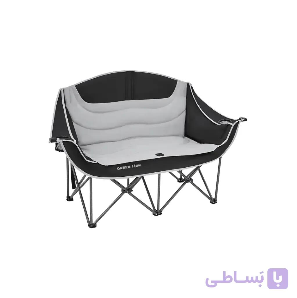 صندلی کمپینگ دونفره گرین لاین مدل Double Camping Chair Beige — تصویر 1