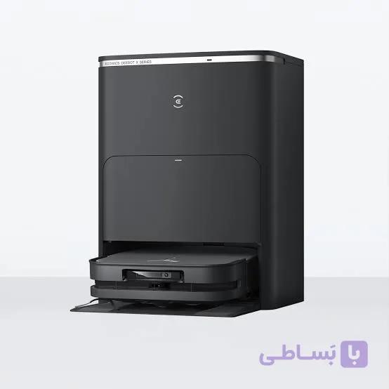 جارو رباتیک و تی‌کش هوشمند اکووکس مدل DEEBOT X5 PRO OMNI Black — تصویر 1