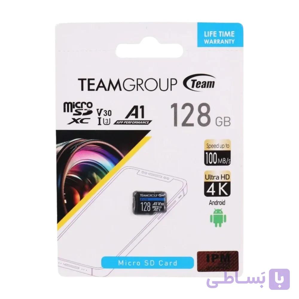 کارت حافظه TeamGroup ELITE A1 ظرفیت 128 گیگابایت — تصویر 1