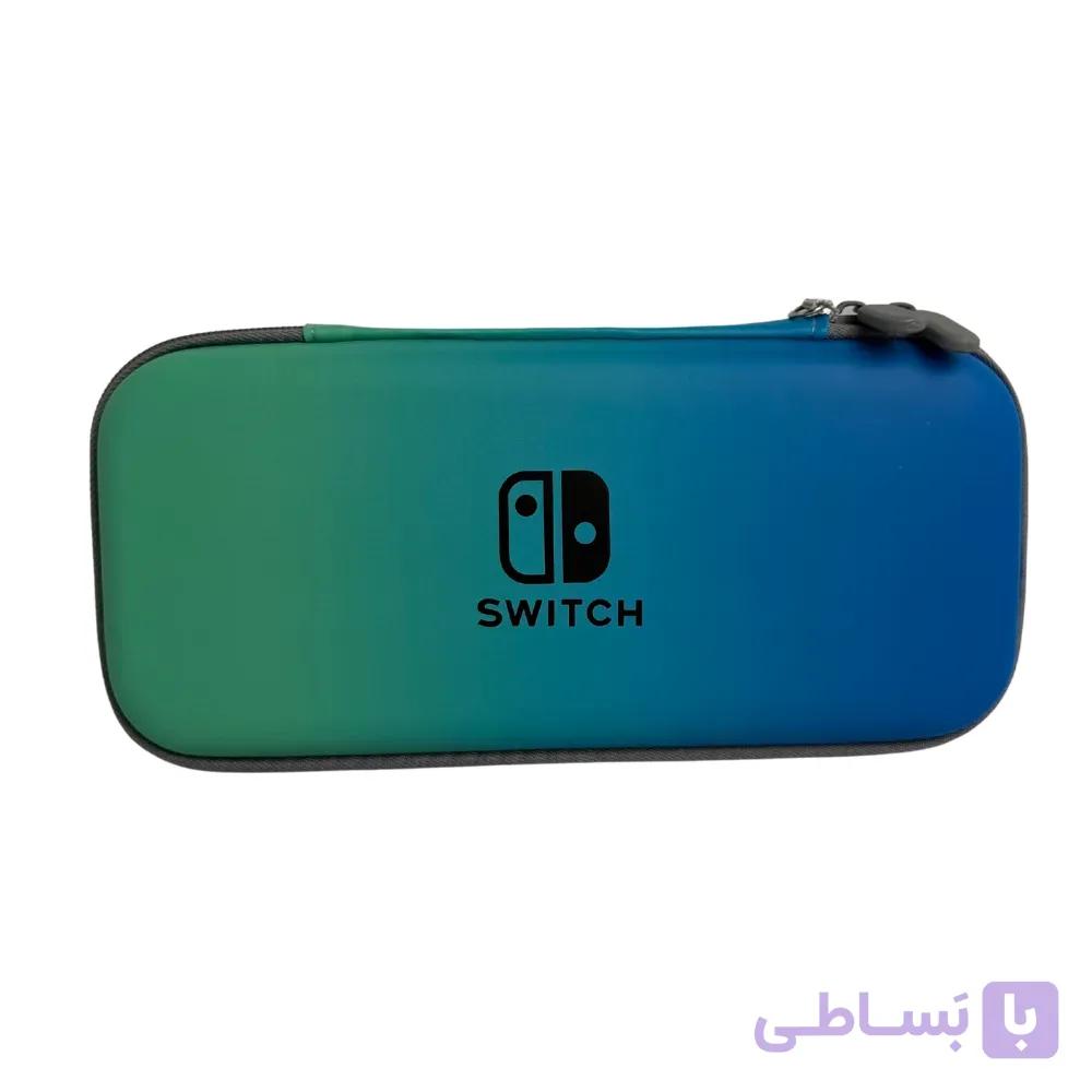 کیف محافظ نینتندو سوییچ آبی فیروزه‌ای