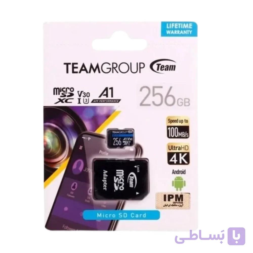کارت حافظه microSDXC تیم گروپ TeamGroup ELITE 256GB