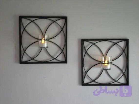 جاشمعی مدرن دیواری(قیمت تک) (کد BQM9C)