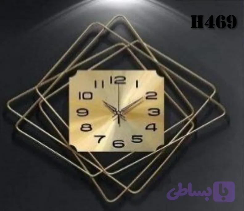 ساعت لیزری مدرن طرح لوزی