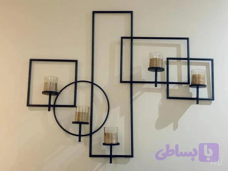جاشمعی مدرن دیواری (کد LF6YQ)