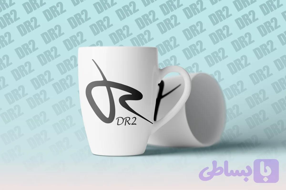 ماگ طرح DR2 _ کد 1095