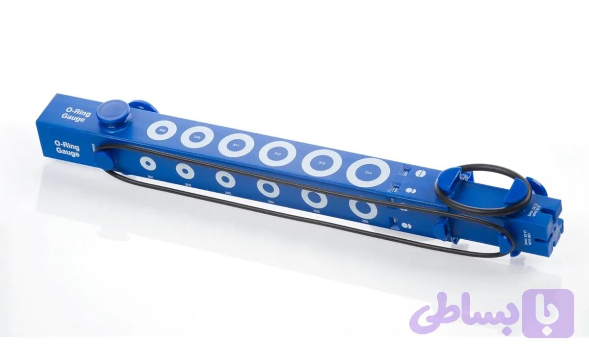 ابزار اندازه گیری(رنگ آبی) قطر داخل اورینگ گیج اندازه گیری اورینگ O-RING SIZING BLUE GAUGE