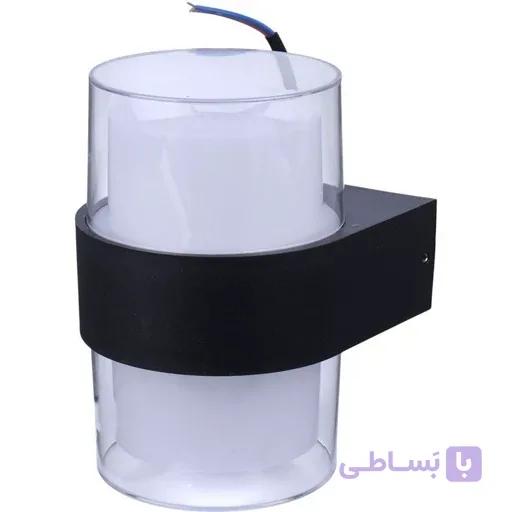 چراغ دیواری دکوراتیو دو طرفه مربع 10 وات — تصویر 1