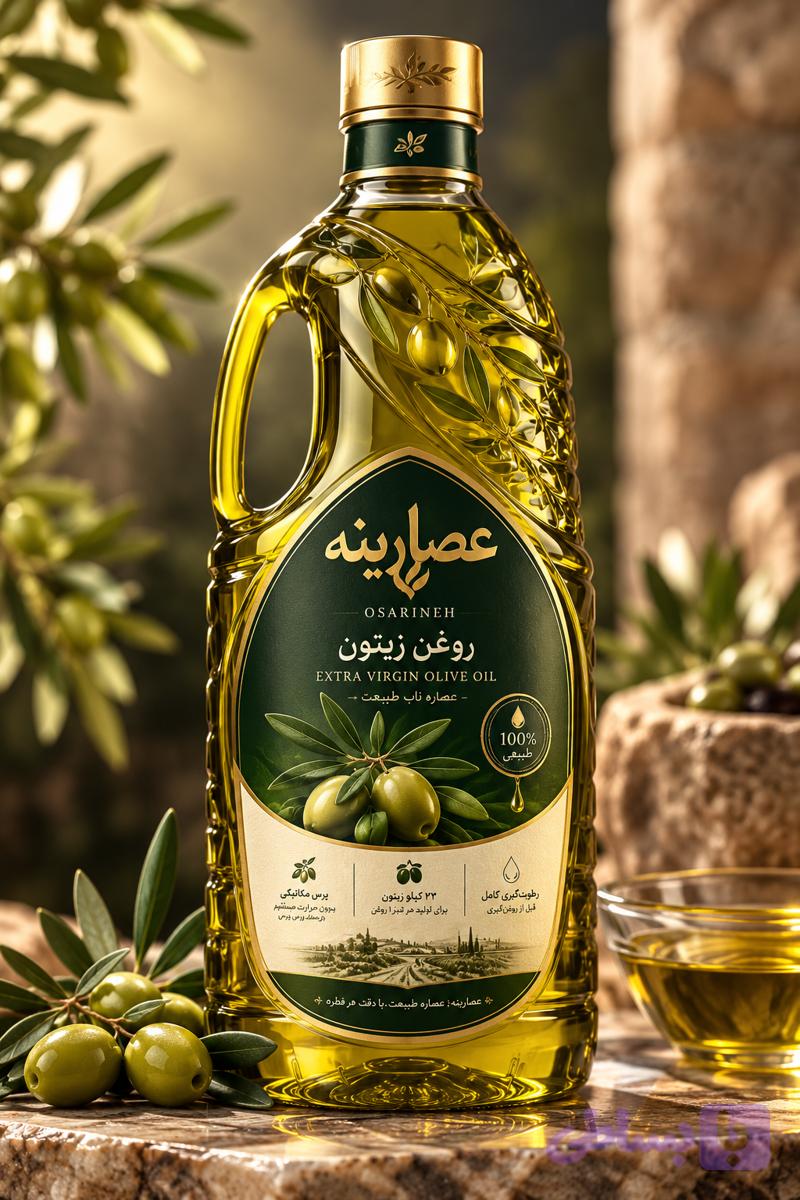 روغن زیتون پرس سرد عصارینه