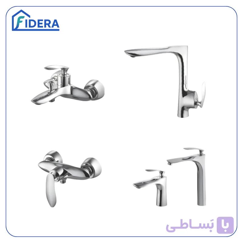 ست شیرآلات اوج مدل الگانت – کروم مات