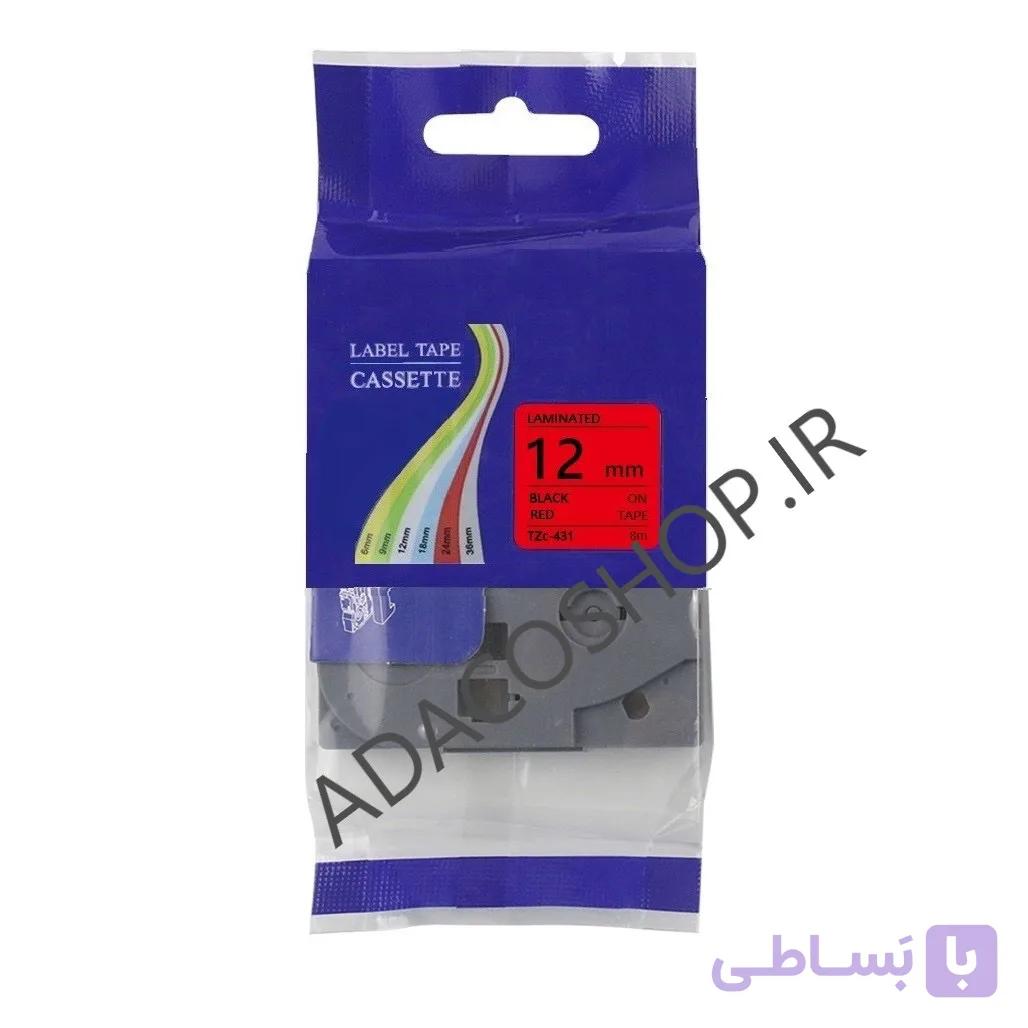 برچسب پرینتر لیبل زن برادر مدل TZE-431 بسته ۱۰ عددی — تصویر 1
