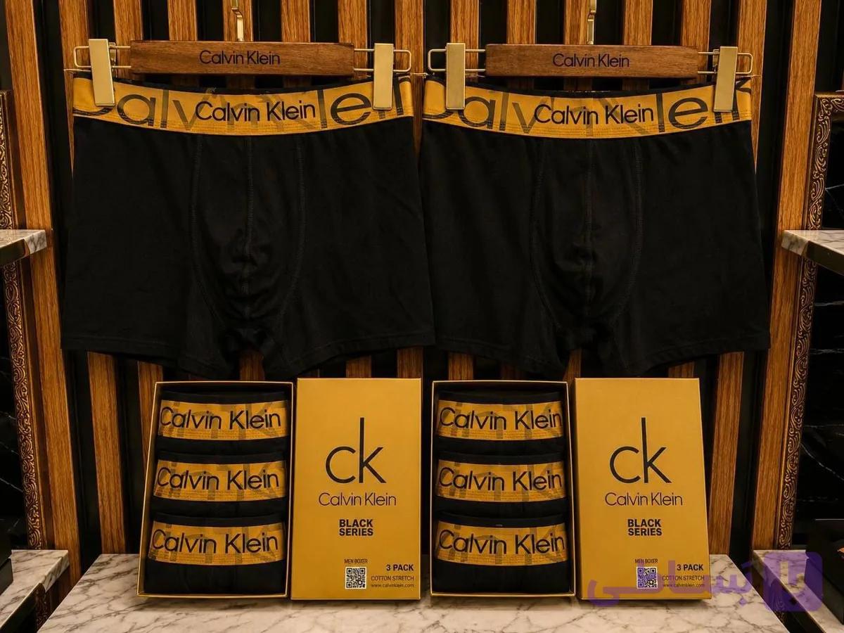 شورت پادار مردانه Calvin Klein کش رنگی