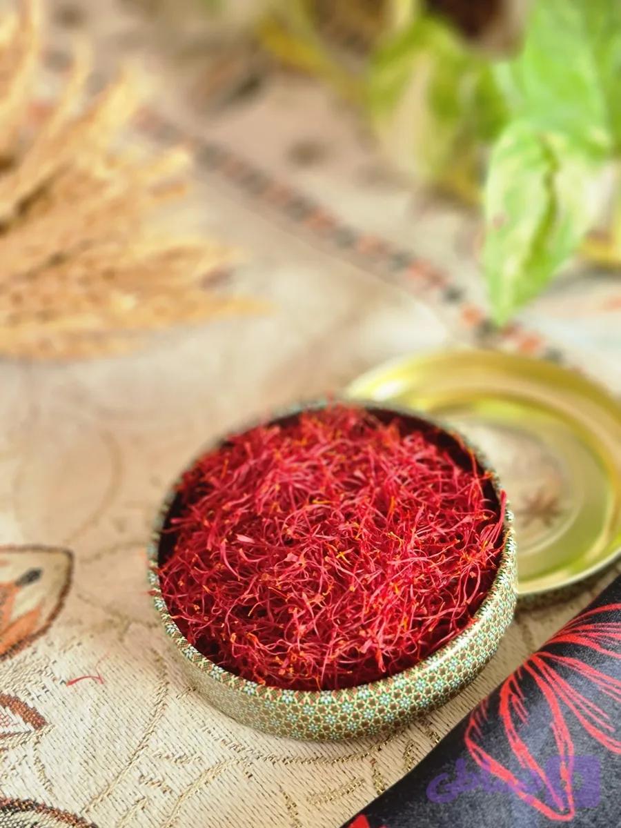 زعفران سرگل قاینات-یک مثقالی — تصویر 1