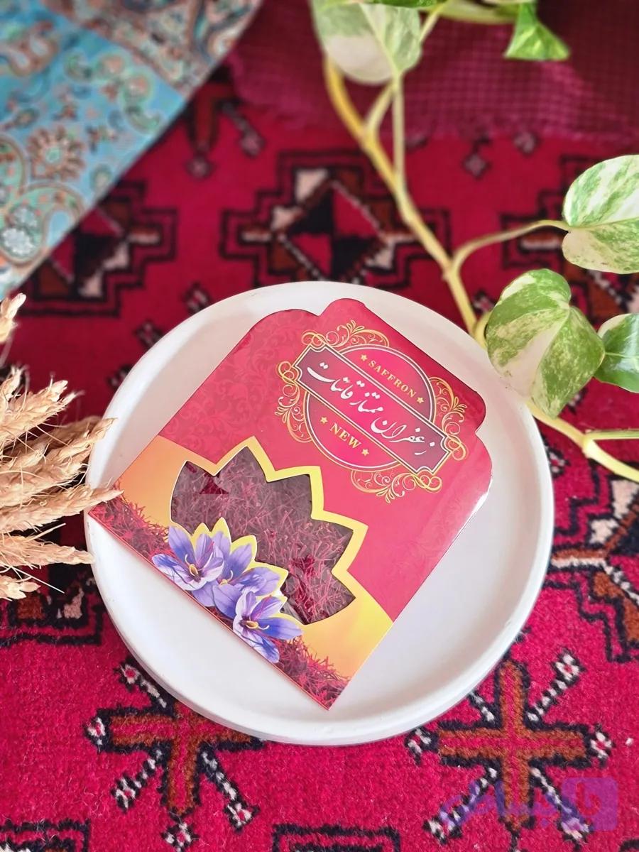 زعفران سرگل قاینات-نیم مثقالی — تصویر 1