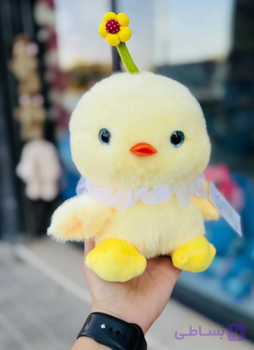 عروسک پولیشی جوجه گل به سر 25سانت — تصویر 1