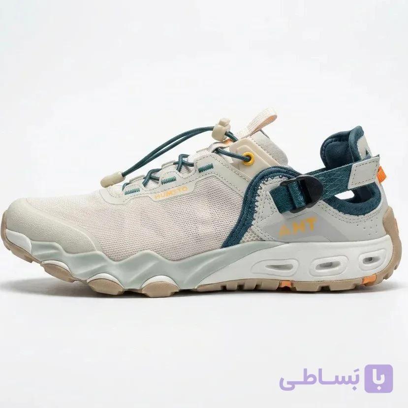 صندل زنانه هامتو مدل کرم سبز630551B-19 — تصویر 1