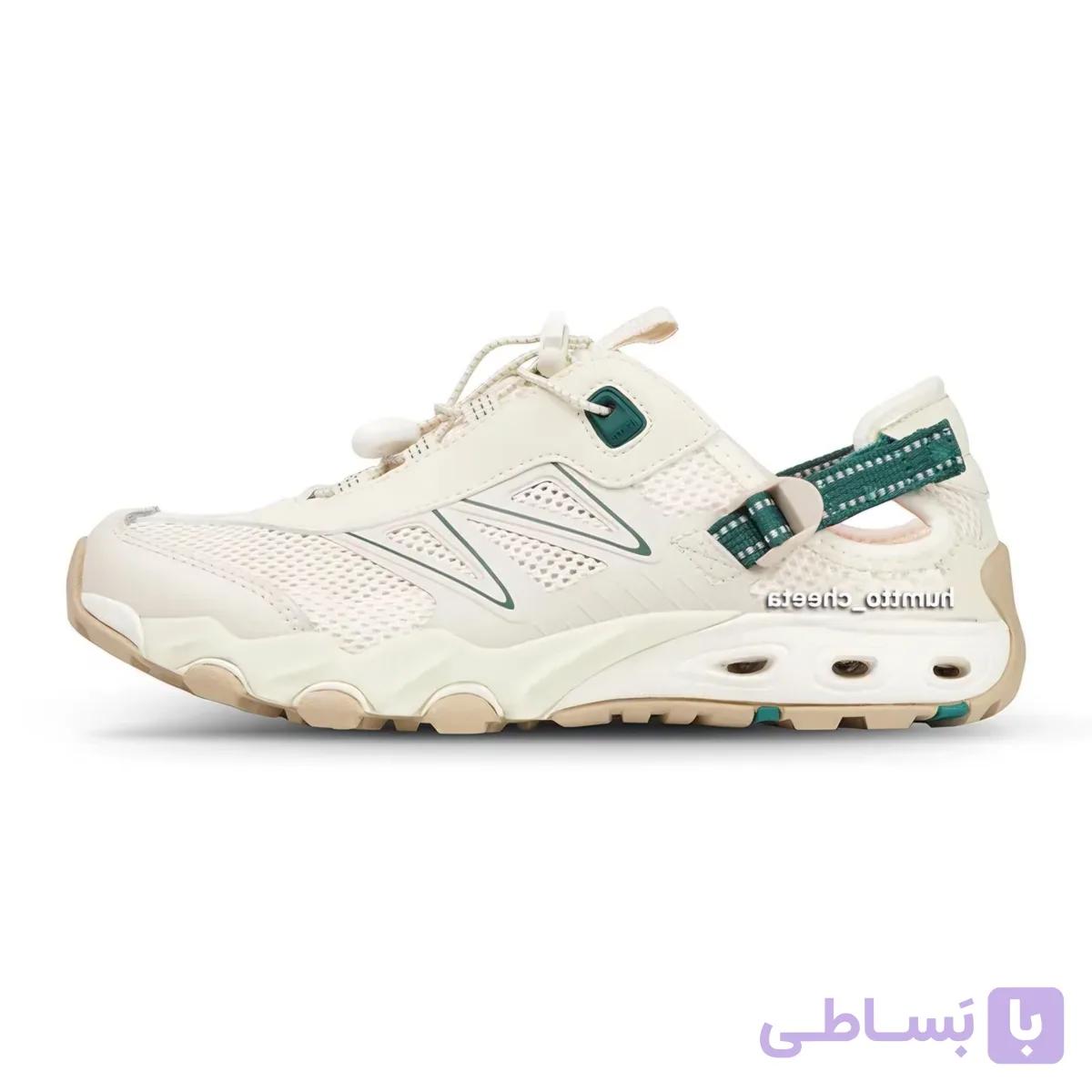 صندل زنانه هامتو مدل کرم سبز660958B-3 — تصویر 1