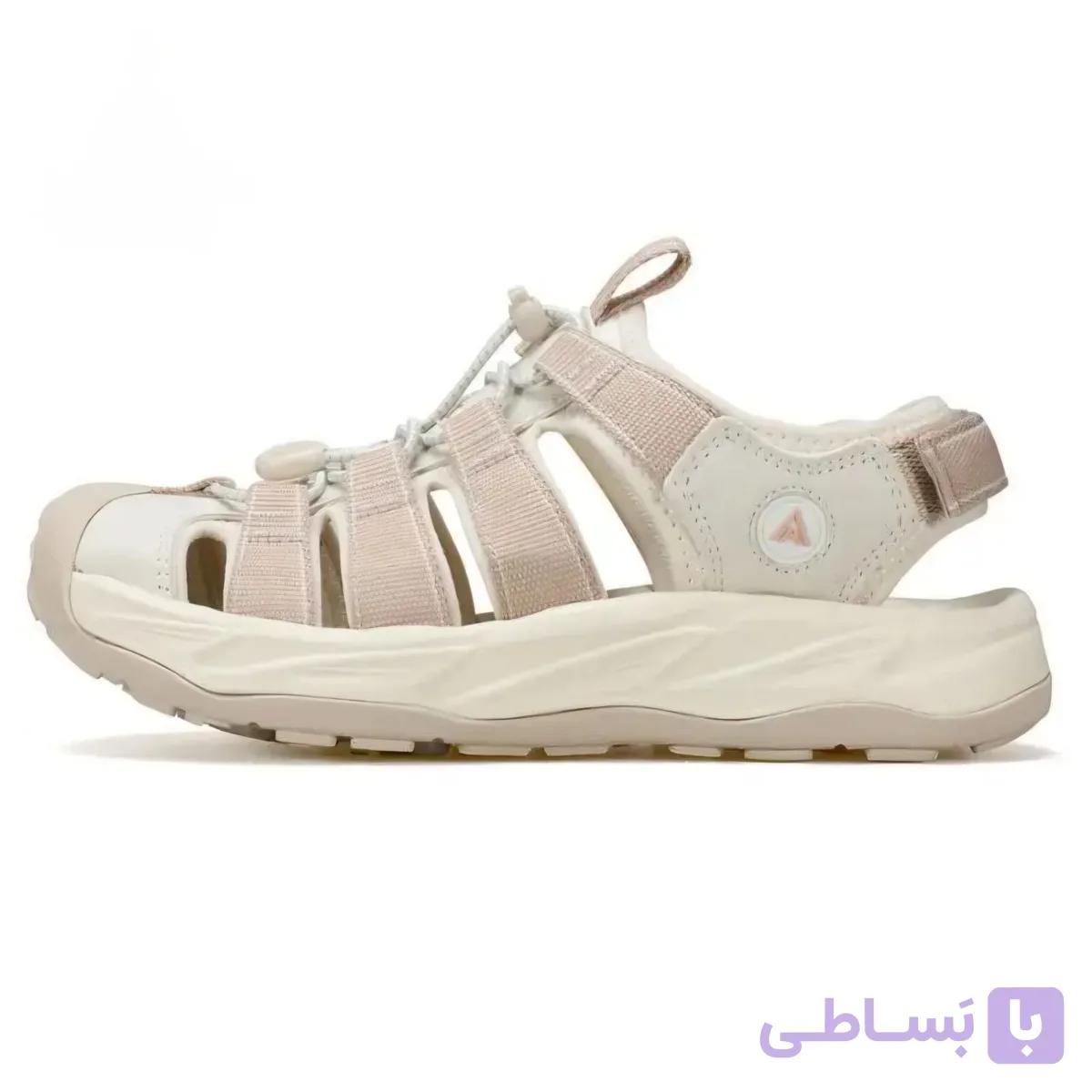 صندل زنانه هامتو مدل هوکا کرم760289B-2 — تصویر 1