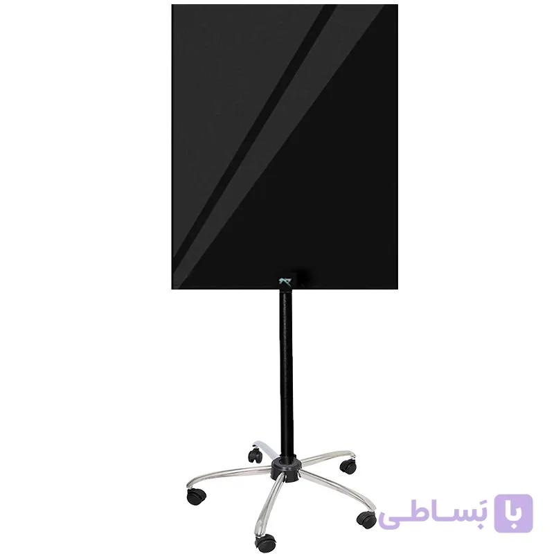 تخته وایت‌ برد شیشه‌ ای عکسنگ مدل P1070 سایز 100×70 سانتی متر به همراه پایه نگهدارنده — تصویر 1