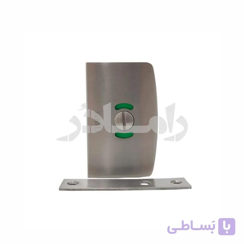 قفل سرویس بهداشتی Rmd با نشانگر شیشه به دیوار درب لولایی- وارداتی