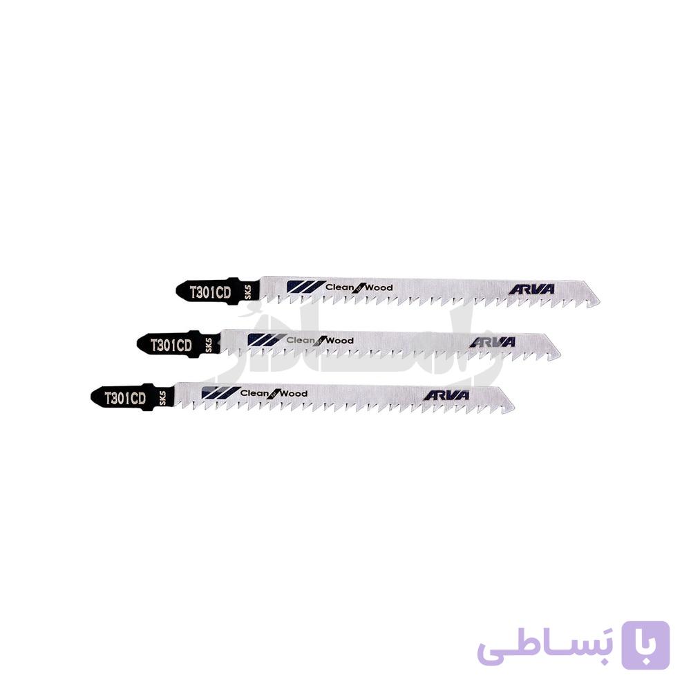 تیغ اره عمودبر چوب بر بلند آروا مدل ۷۲۱۲ (کد T301DL)؛ (بسته 5 عددی)