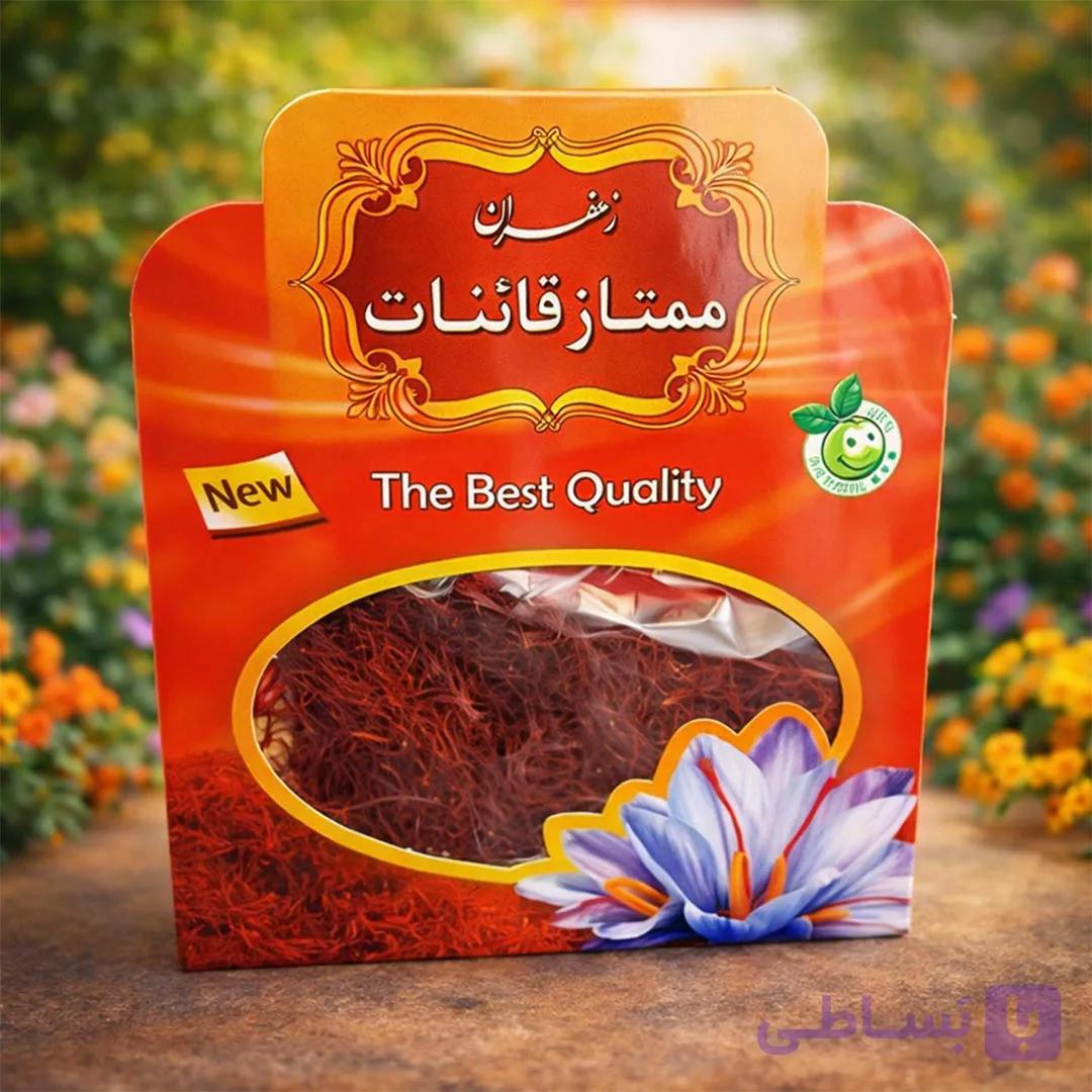 زعفران سرگل ممتاز قائنات 1 گرم (بدون ناخالصی) — تصویر 1