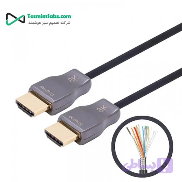 کابل HDMI 8K فیبر نوری 10 متری سی تاچ مدل STH-HDMI108K — تصویر 1