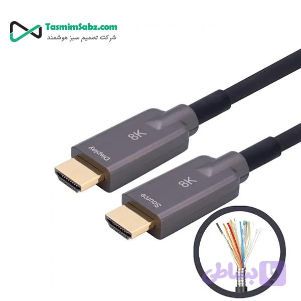 کابل HDMI 8K فیبر نوری 1.5 متری سی تاچ مدل STH-HDMI1058K — تصویر 1