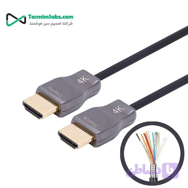کابل 1.5 متری HDMI 4K فیبر نوری سی تاچ مدل STH-HDMI1054K — تصویر 1