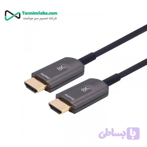 کابل HDMI 8K فیبرنوری 5 متری سی تاچ مدل STH-HDMI58K — تصویر 1