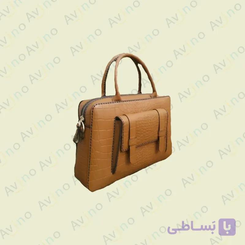 کیف اداری چرمی زنانه مدل W-296