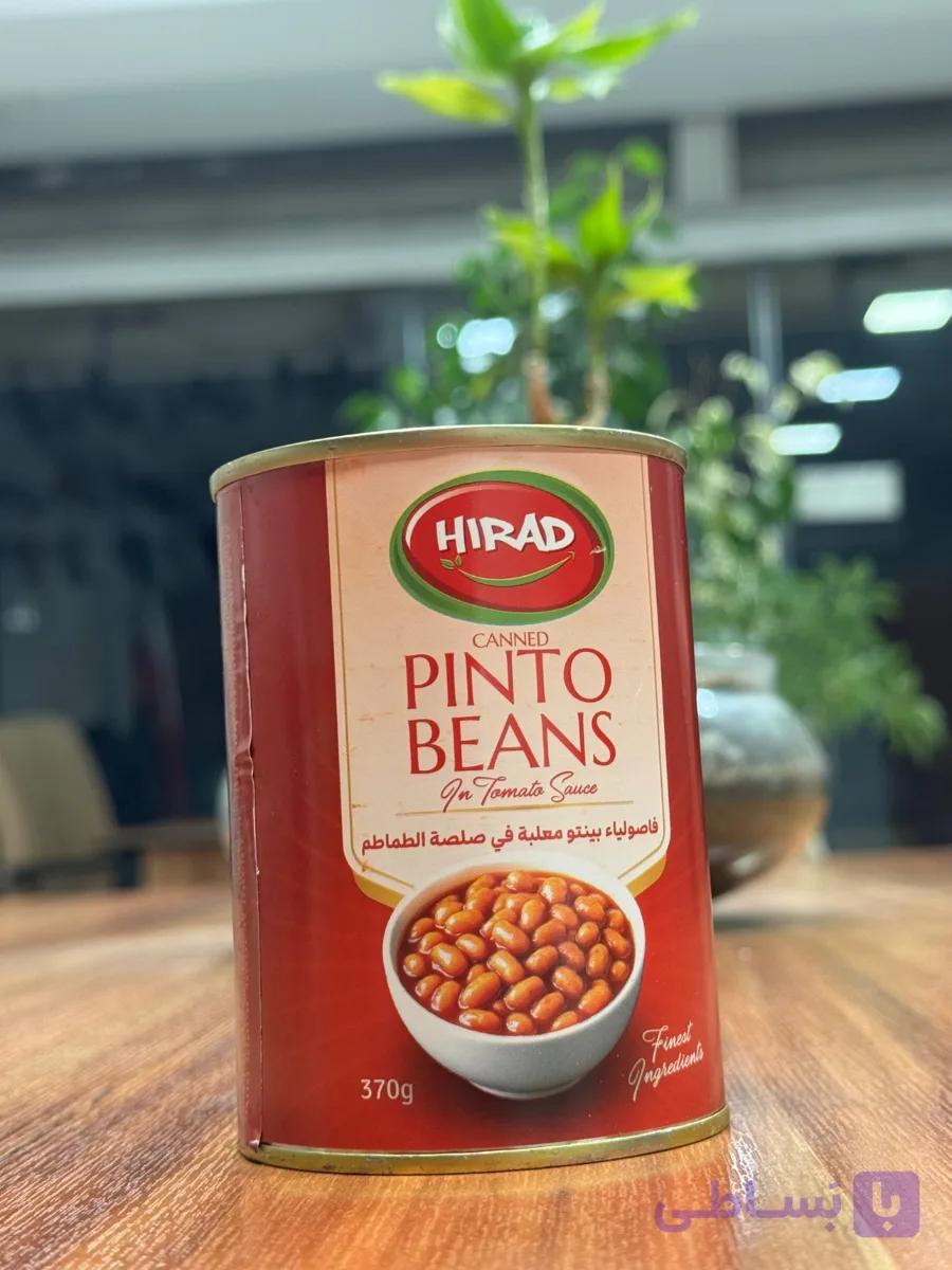 کنسرو لوبیا در سس گوجه فرنگی (۳۷٠ گرمی)