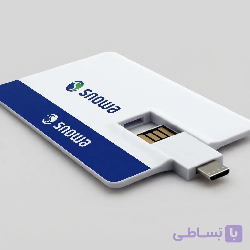 فلش مموری کارتی OTG دار تبلیغاتی مدل D-54 کد 109-36