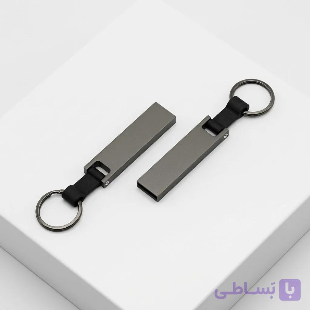 فلش مموری فلزی دودی تبلیغاتی M18 کد 33-36