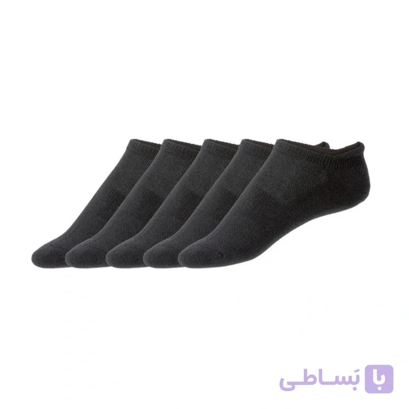 جوراب ورزشی زنانه مدل Cr60000 مجموعه 5 عددی — تصویر 1