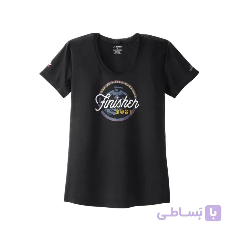 تی شرت آستین کوتاه زنانه بروکس مدل Finisher — تصویر 1