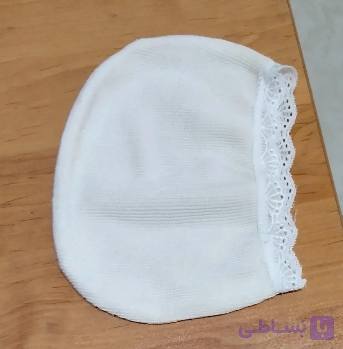 کلاه ابریشم طبیعی با پارچه ابریشم کشبافت